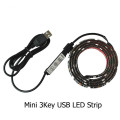 SMD5050 backlight tv strip 5V USB Power Led RGB Strip Light with remote